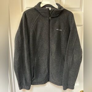 Columbia Charcoal Fleece Jacket